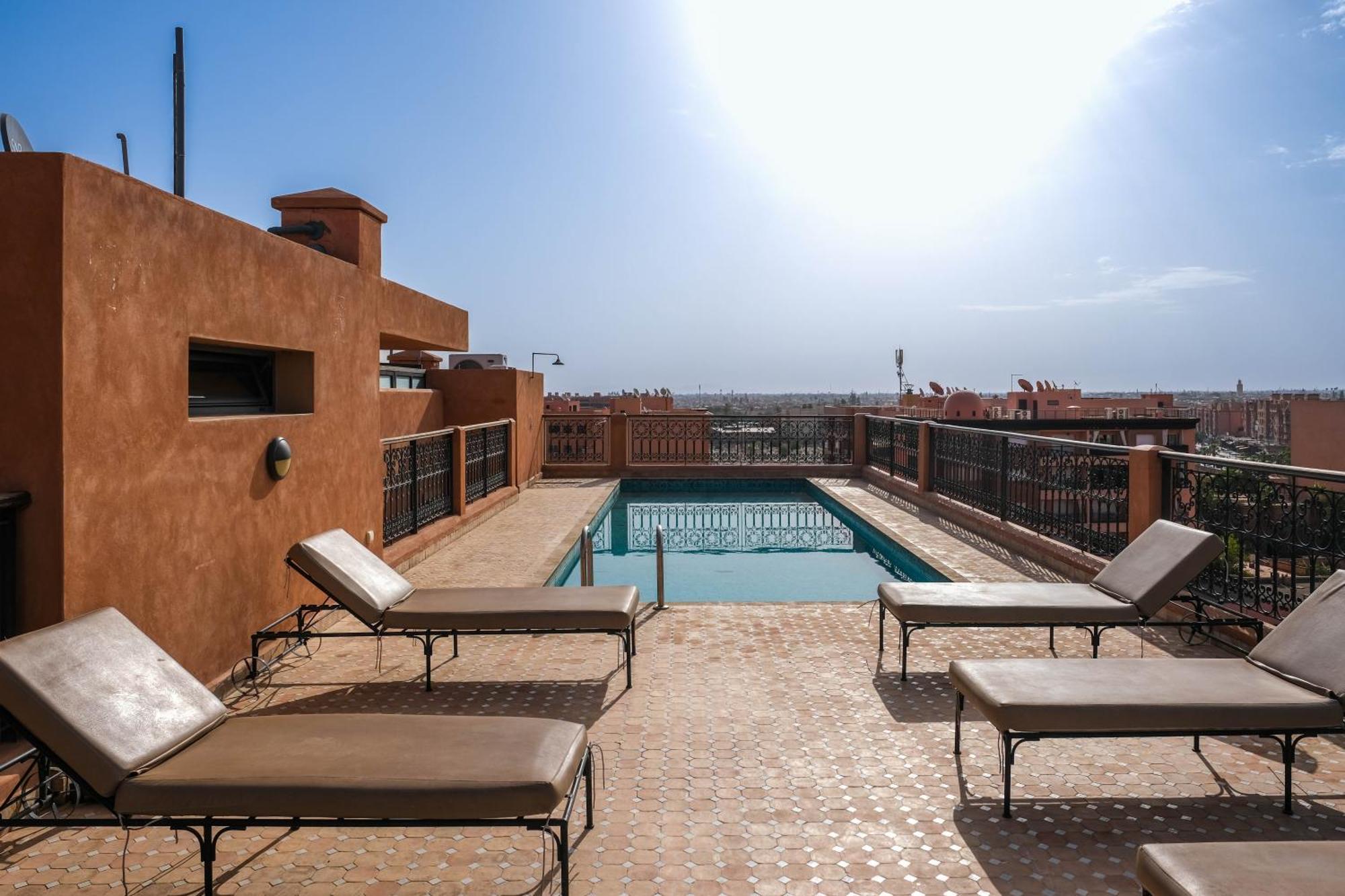 Top Appartement Gueliz Marrakesh Esterno foto